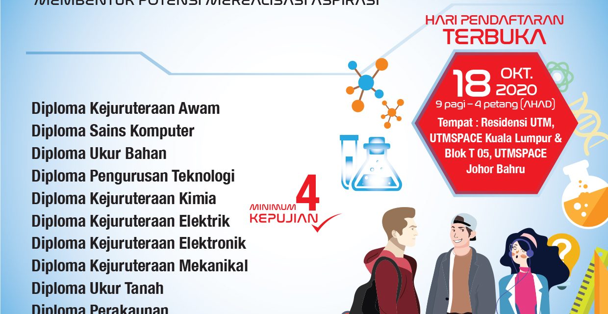 TAWARAN KEMASUKAN KE Program Diploma (Pengajian Sepenuh Masa) dan Program Diploma (Pengajian Separuh Masa) bagi pengambilan November 2020