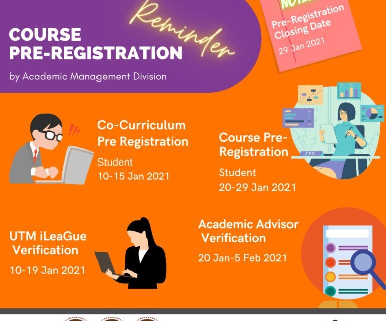 Reminder: Course Pre-Registration