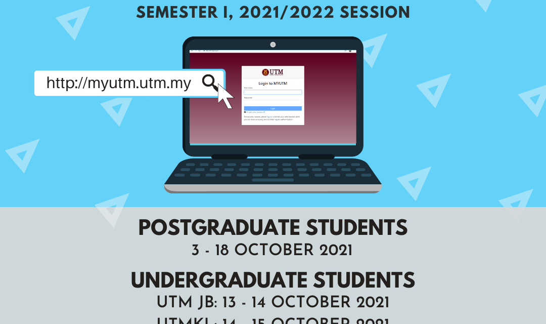 COURSE REGISTRATION SESSION 2021/2022-1 FOR CURRENT STUDENTS