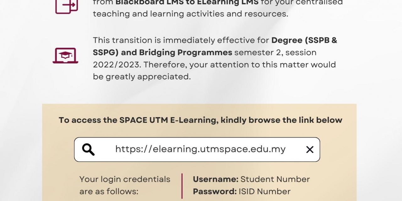 TRANSITION TO ELEARNING