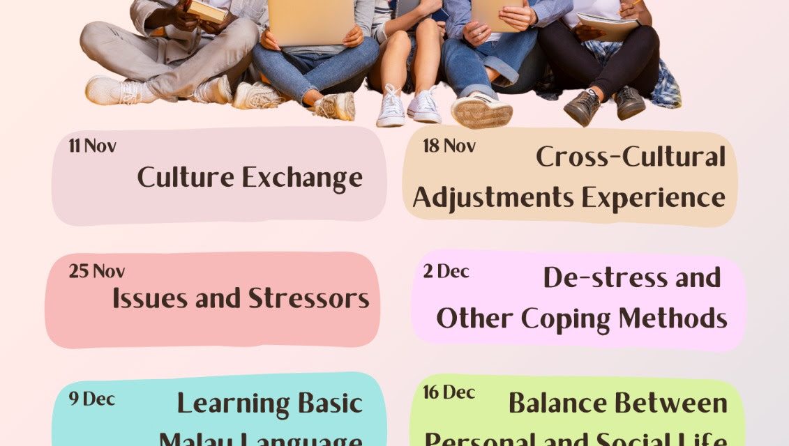 INTERNATIONAL STUDENT SUPPORT GROUP (COUNSELLING AND GUIDANCE SERVICES)