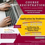 COURSE REGISTRATION SEMESTER II, 2024/2025 SESSION (CURRENT STUDENT)