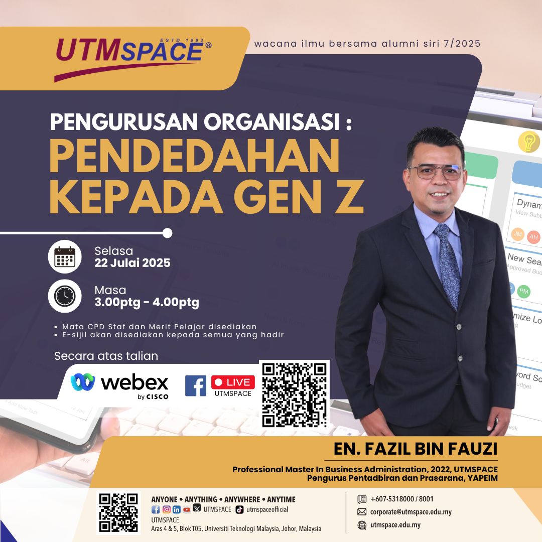 PENGURUSAN ORGANISASI : PENDEDAHAN KEPADA GEN Z