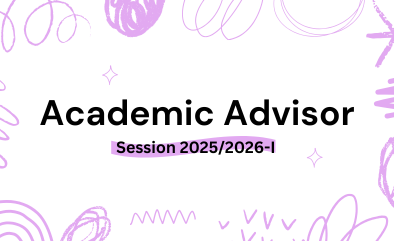Academic Advisor List Session 2025/2026-I (FOR NEW STUDENTS)
